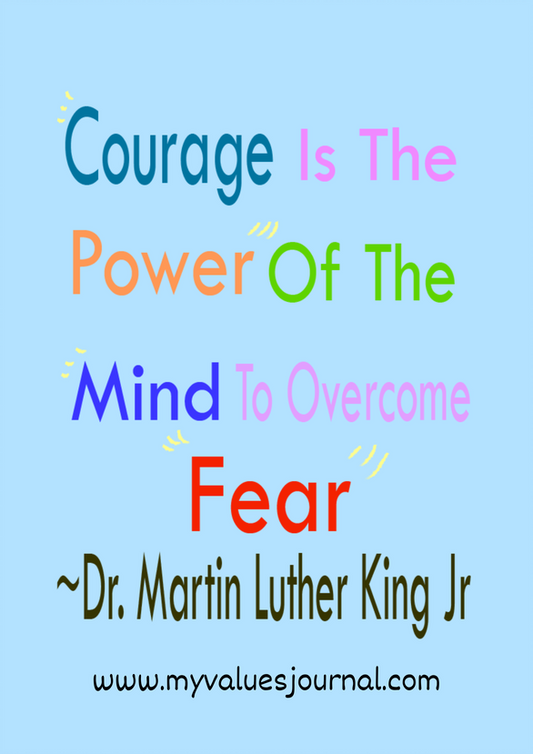 Here's how children can show bravery